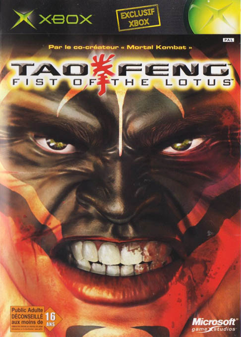 Tao Feng - Fist Of The Lotus — box-2D (FR)