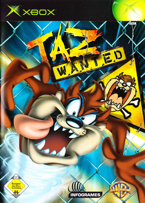 Taz - Wanted — box-2D (DE)