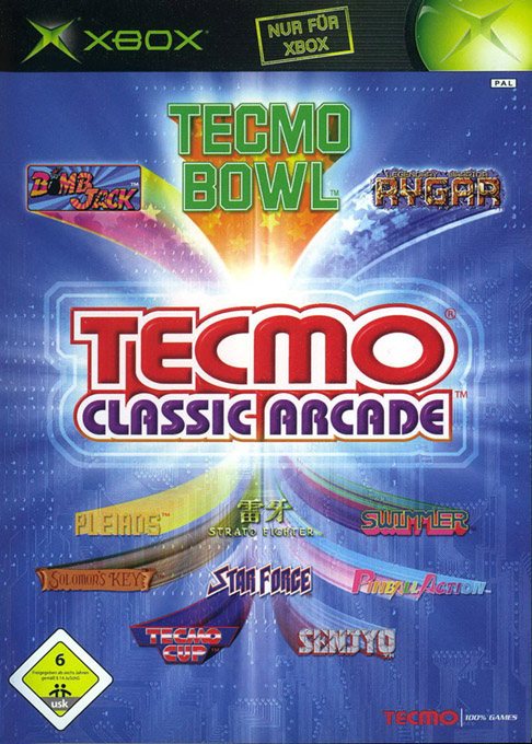Tecmo Classic Arcade — box-2D (DE)