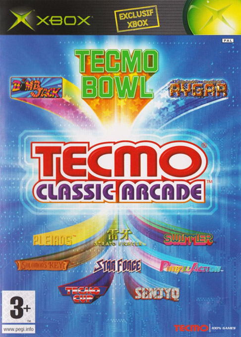 Tecmo Classic Arcade — box-2D (FR)