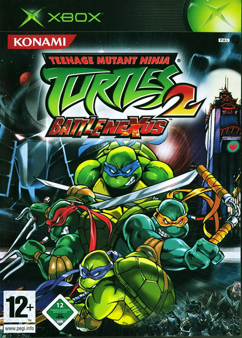 Teenage Mutant Ninja Turtles 2 - Battle Nexus — box-2D (DE)