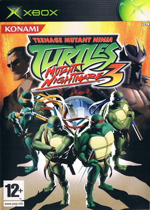 Teenage Mutant Ninja Turtles 3 - Mutant Nightmare — box-2D (EU)