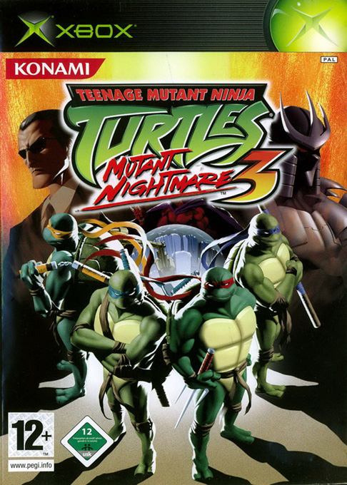 Teenage Mutant Ninja Turtles 3 - Mutant Nightmare — box-2D (DE)