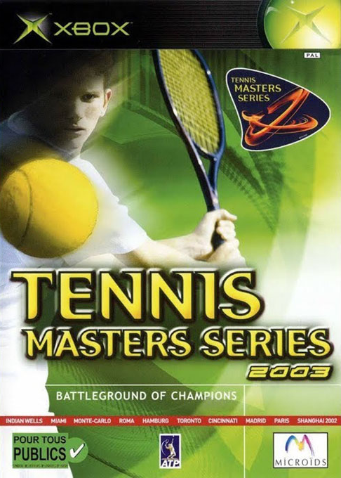 Tennis Masters Series 2003 — box-2D (FR)