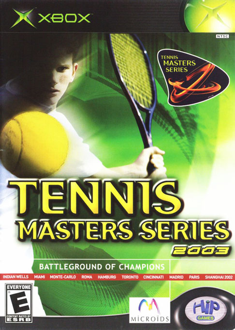 Tennis Masters Series 2003 box art