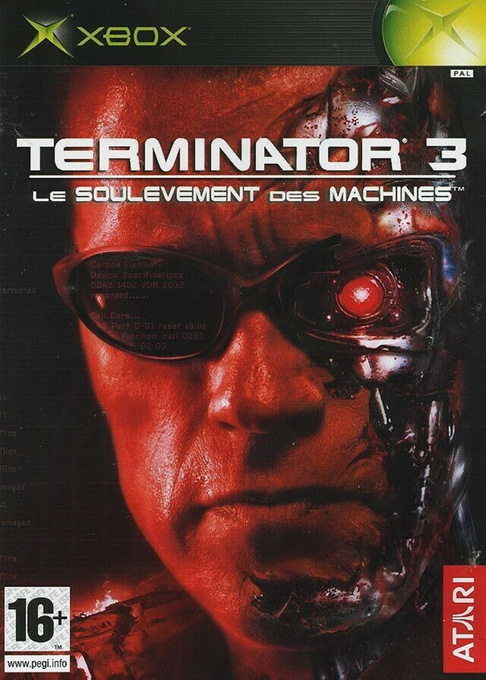 Terminator 3 - Rise Of The Machines — box-2D (FR)