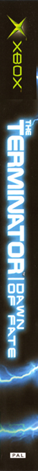 Terminator - Un Autre Futur, The — box-2D-side (EU)