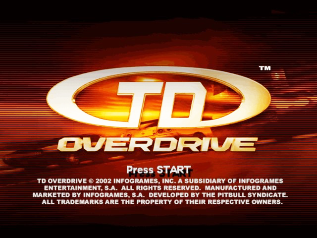 TD Overdrive - The Brotherhood Of Speed — sstitle (EU)