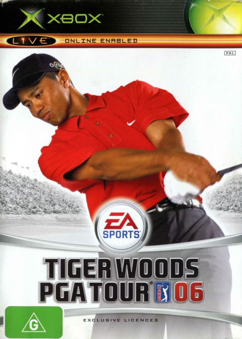 Tiger Woods Pga Tour 06 — box-2D (AU)