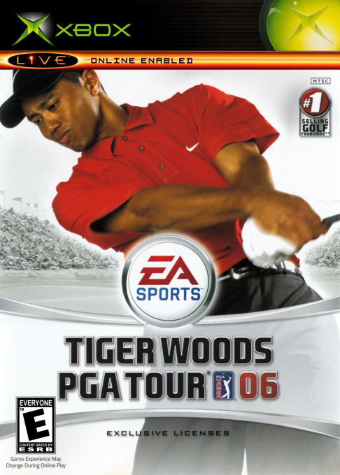 Tiger Woods Pga Tour 06 box art