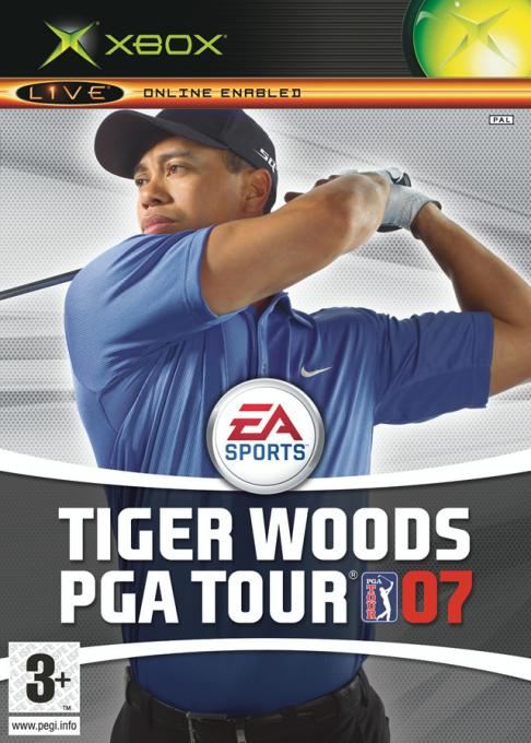 Tiger Woods Pga Tour 07 — box-2D (EU)