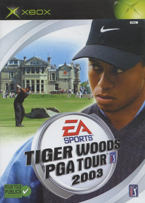 Tiger Woods PGA Tour 2003 — box-2D (FR)