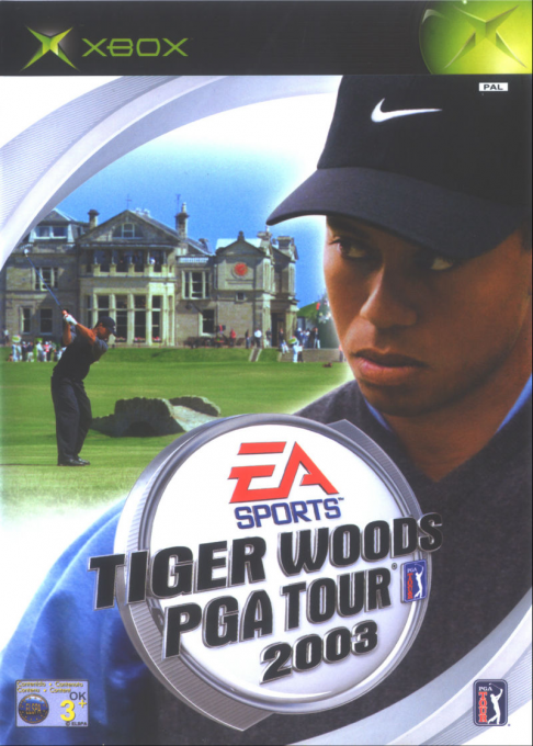 Tiger Woods PGA Tour 2003 — box-2D (UK)