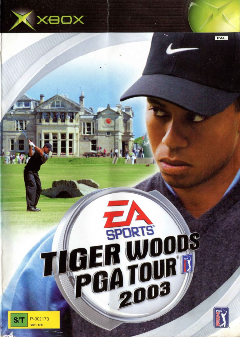 Tiger Woods PGA Tour 2003 — box-2D (SE)