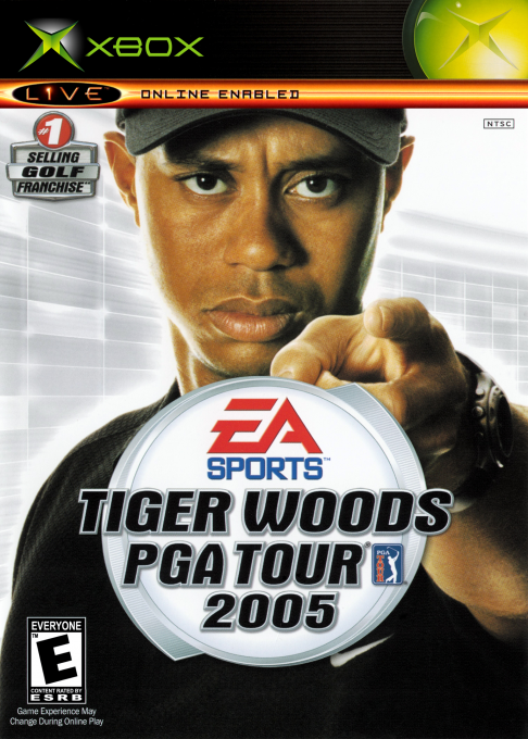 Tiger Woods PGA Tour 2005 box art