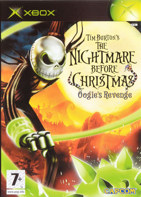 Nightmare Before Christmas, The - Oogie's Revenge — box-2D (EU)
