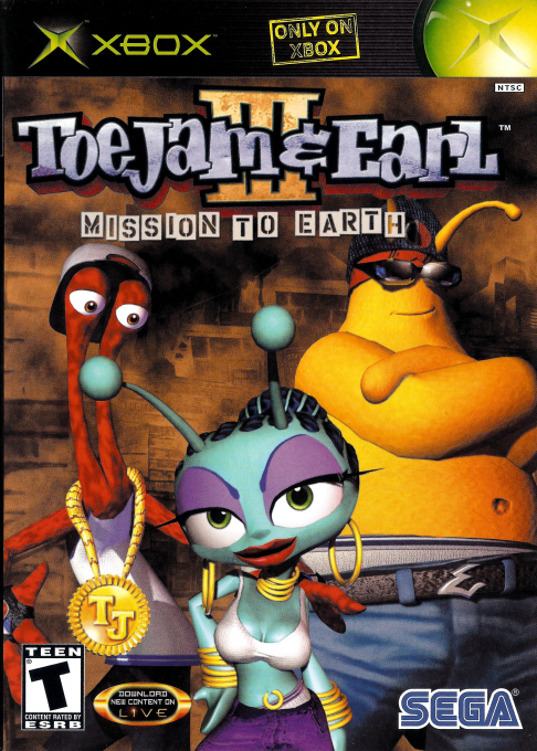 Toejam And Earl 3 - Mission To Earth box art