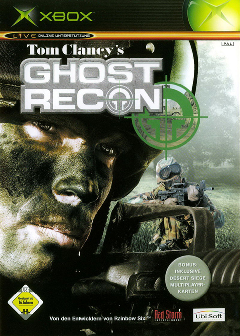 Tom Clancy's Ghost Recon — box-2D (DE)