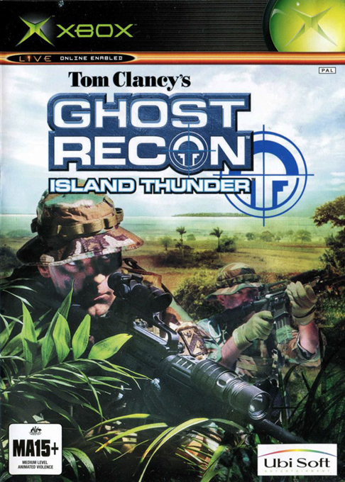 Ghost Recon - Island Thunder — box-2D (AU)