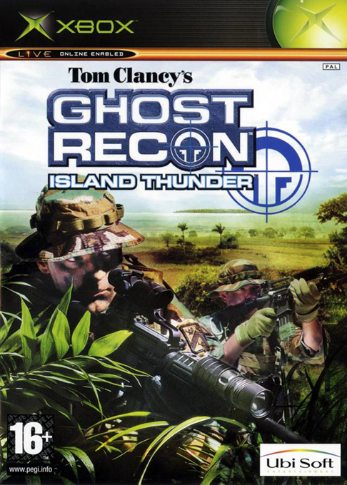 Ghost Recon - Island Thunder — box-2D (EU)