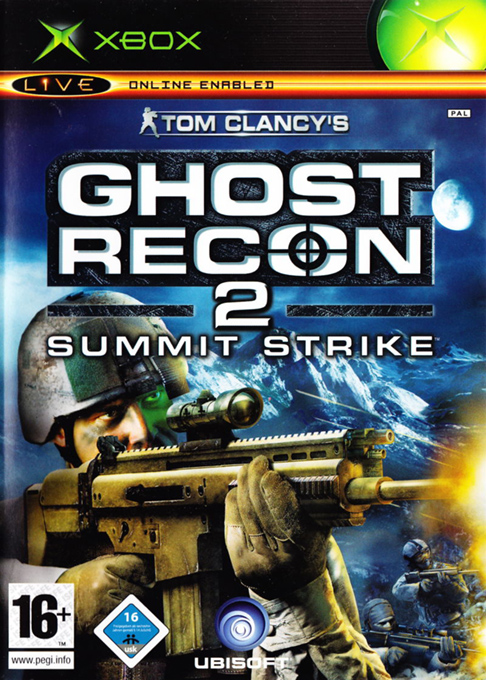 Ghost Recon 2 - Summit Strike — box-2D (DE)