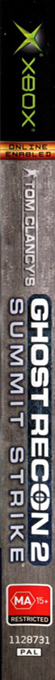 Ghost Recon 2 - Summit Strike — box-2D-side (AU)
