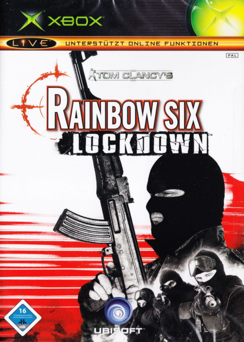 Tom Clancy's Rainbow Six - Lockdown — box-2D (DE)