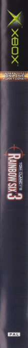Tom Clancy's Rainbow Six 3 — box-2D-side (DE)