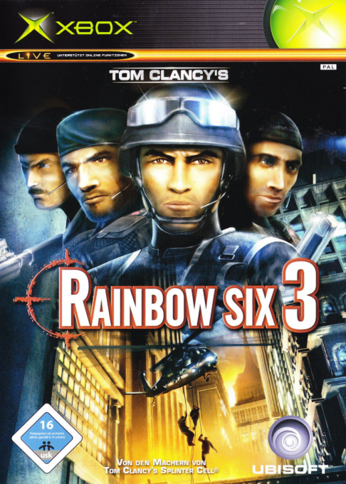 Tom Clancy's Rainbow Six 3 — box-2D (DE)