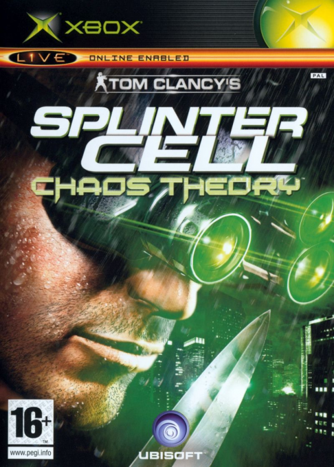 Tom Clancy's Splinter Cell - Chaos Theory — box-2D (UK)