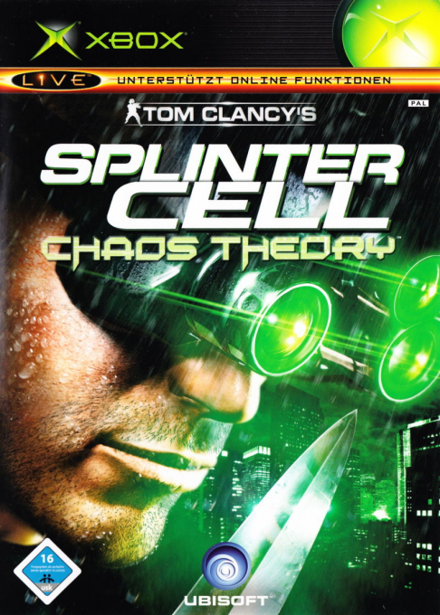 Tom Clancy's Splinter Cell - Chaos Theory — box-2D (DE)