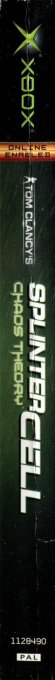 Tom Clancy's Splinter Cell - Chaos Theory — box-2D-side (AU)