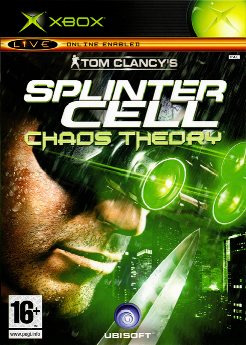 Tom Clancy's Splinter Cell - Chaos Theory — box-2D (EU)