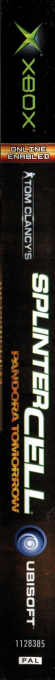 Tom Clancy's Splinter Cell - Pandora Tomorrow — box-2D-side (AU)