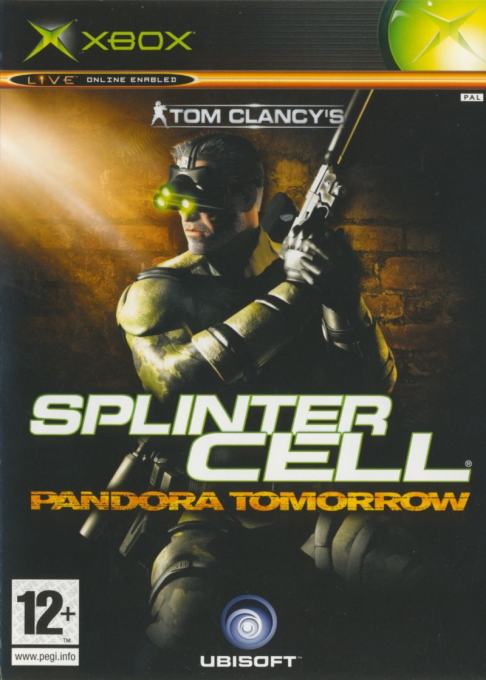 Tom Clancy's Splinter Cell - Pandora Tomorrow — box-2D (UK)