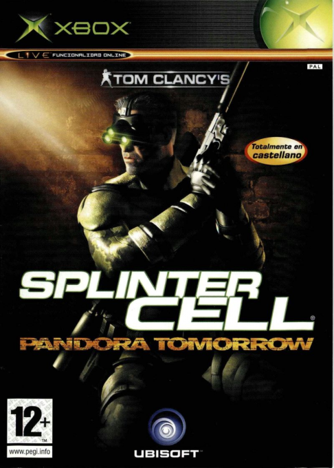 Tom Clancy's Splinter Cell - Pandora Tomorrow — box-2D (SP)