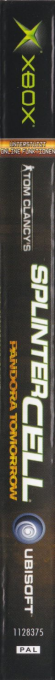 Tom Clancy's Splinter Cell - Pandora Tomorrow — box-2D-side (DE)