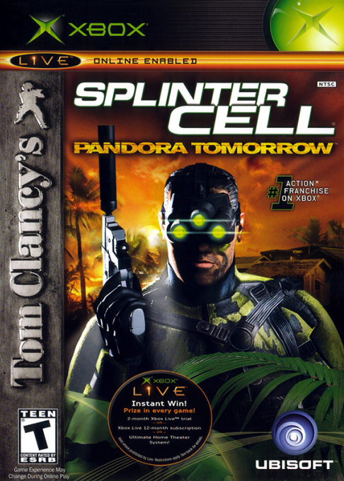Tom Clancy's Splinter Cell - Pandora Tomorrow box art