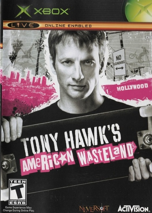 Tony Hawk's American Wasteland box art
