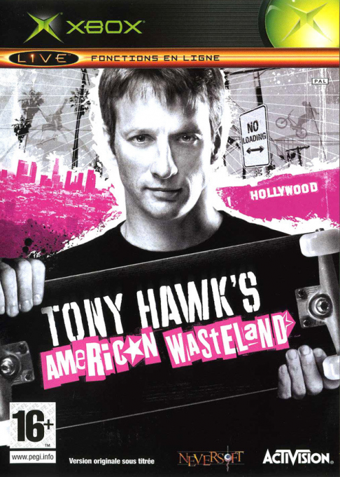 Tony Hawk's American Wasteland — box-2D (FR)