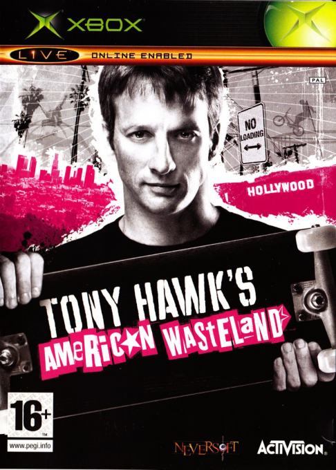 Tony Hawk's American Wasteland — box-2D (EU)
