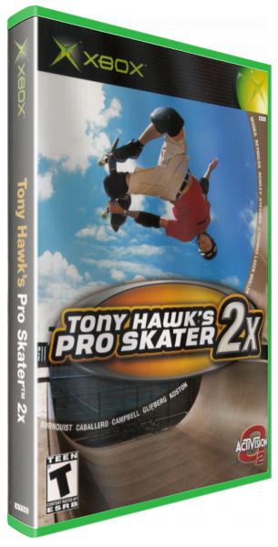 Tony Hawk's Pro Skater 2x — box-3D (US)