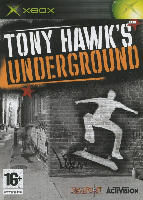 Tony Hawk's Underground — box-2D (FR)