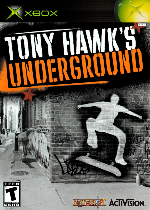 Tony Hawk's Underground box art
