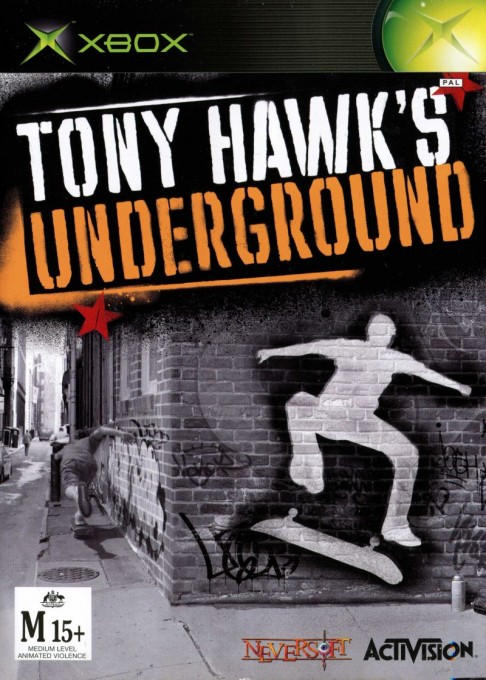 Tony Hawk's Underground — box-2D (AU)