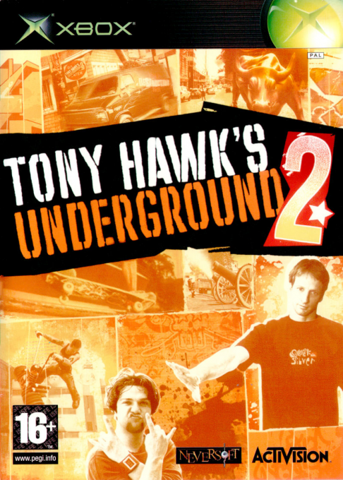 Tony Hawk's Underground 2 — box-2D (UK)