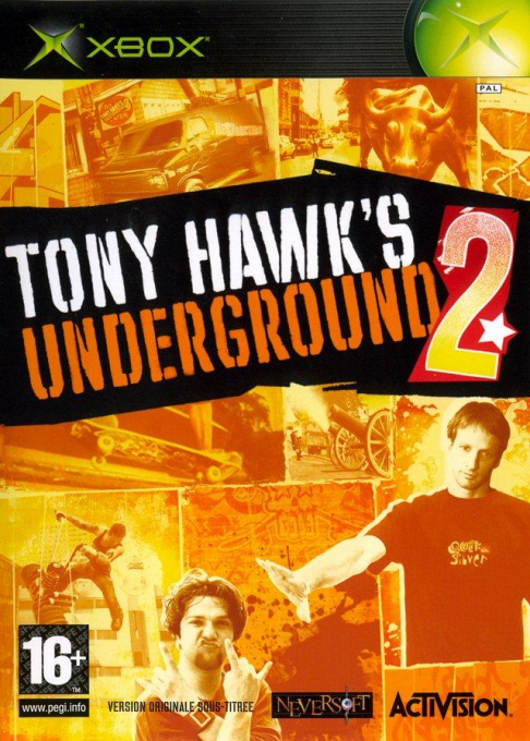 Tony Hawk's Underground 2 — box-2D (FR)