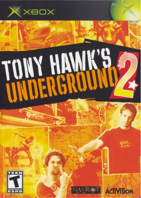 Tony Hawk's Underground 2 box art