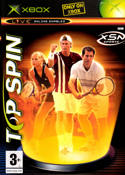 Top Spin — box-2D (EU)