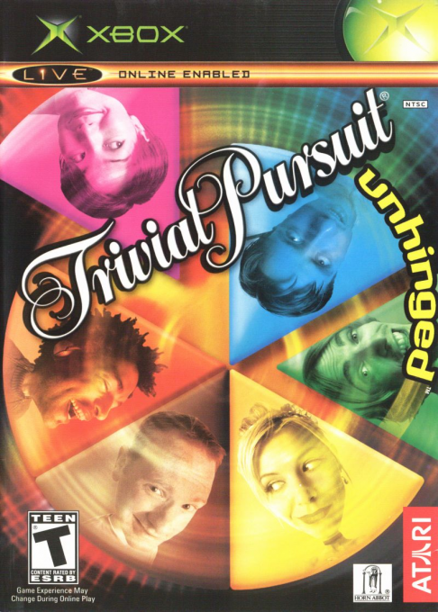 Trivial Pursuit: Unhinged box art